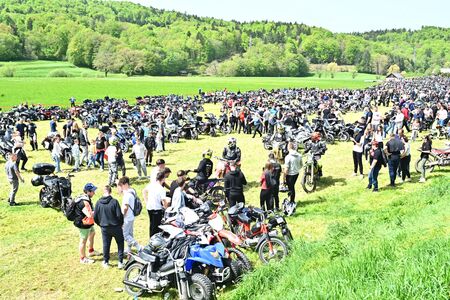 Vseslovenski blagoslov motoristov in motorjev v Mirni Peci 21042025 (57)